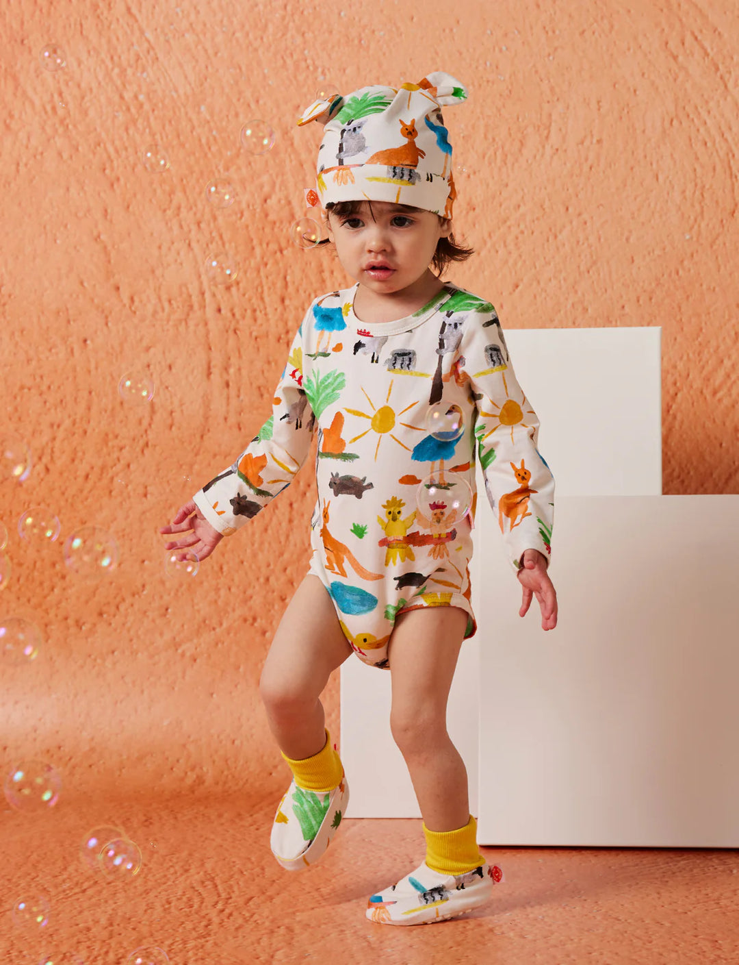 Halcyon Nights Long Sleeve Bodysuit - Yo's Country