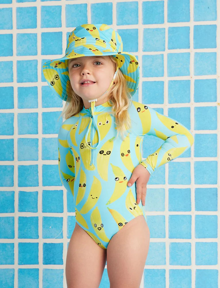 Long Sleeve Zip Bather Peel Party