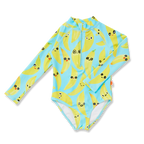 Long Sleeve Zip Bather Peel Party