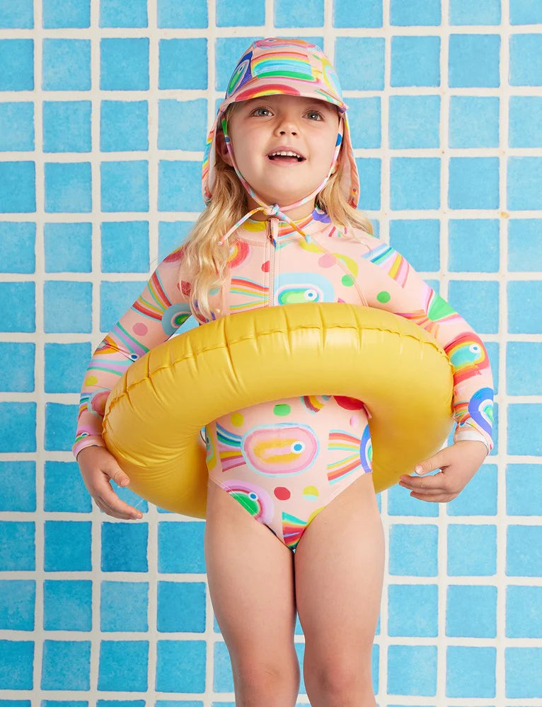 Elastic Strap Bather Fancy Fins