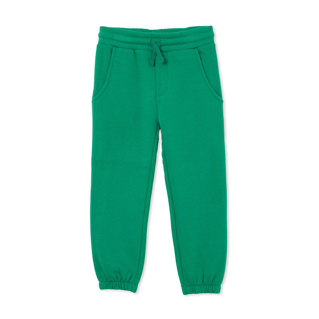 Milky Fleece Trackies - Green