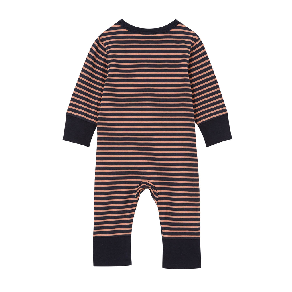 Milky Footless Romper - Stripe Henley