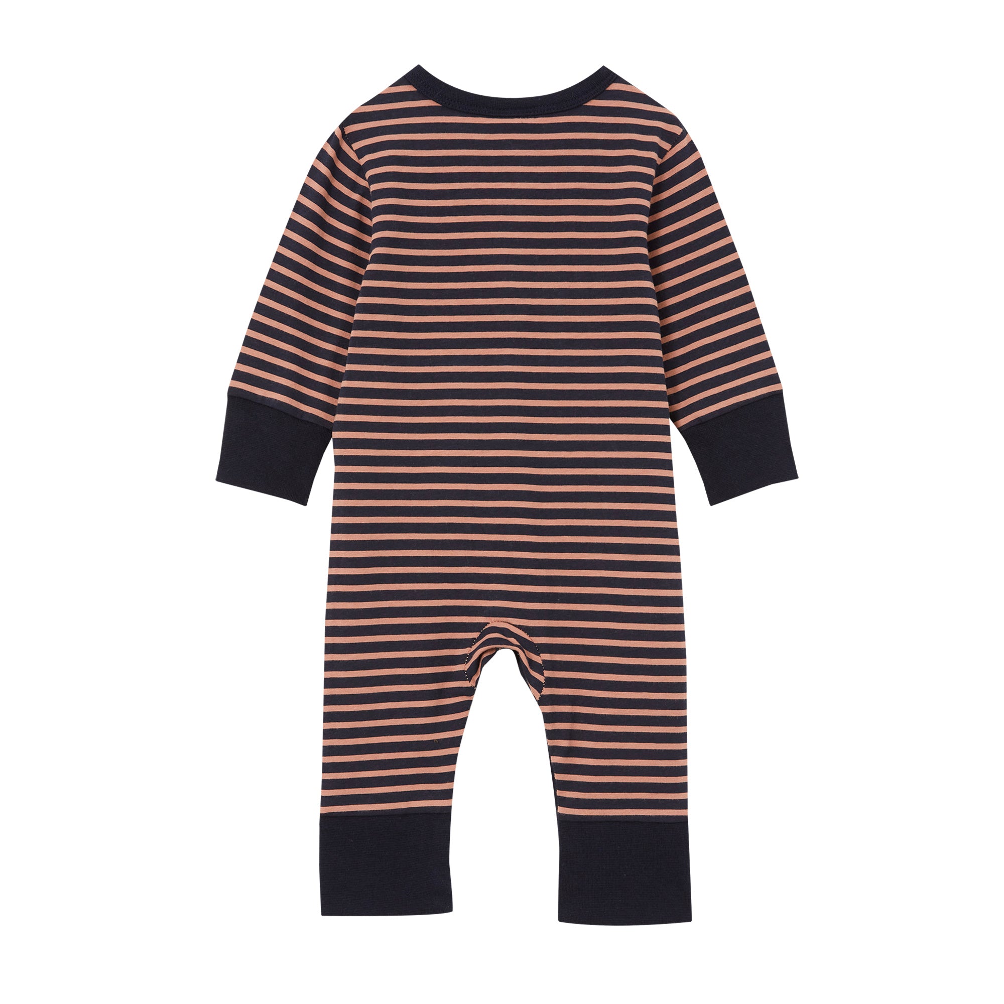Milky Footless Romper - Stripe Henley