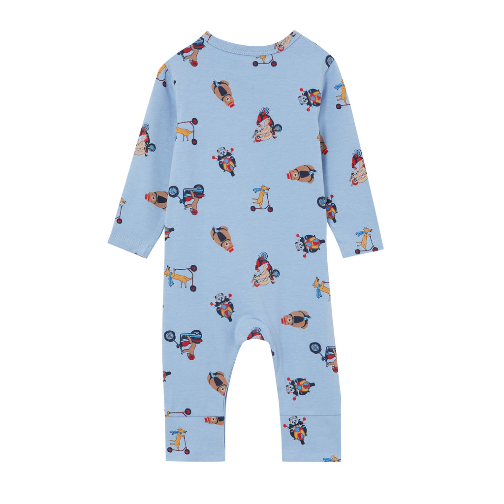 Milky Footless Romper - Cruising