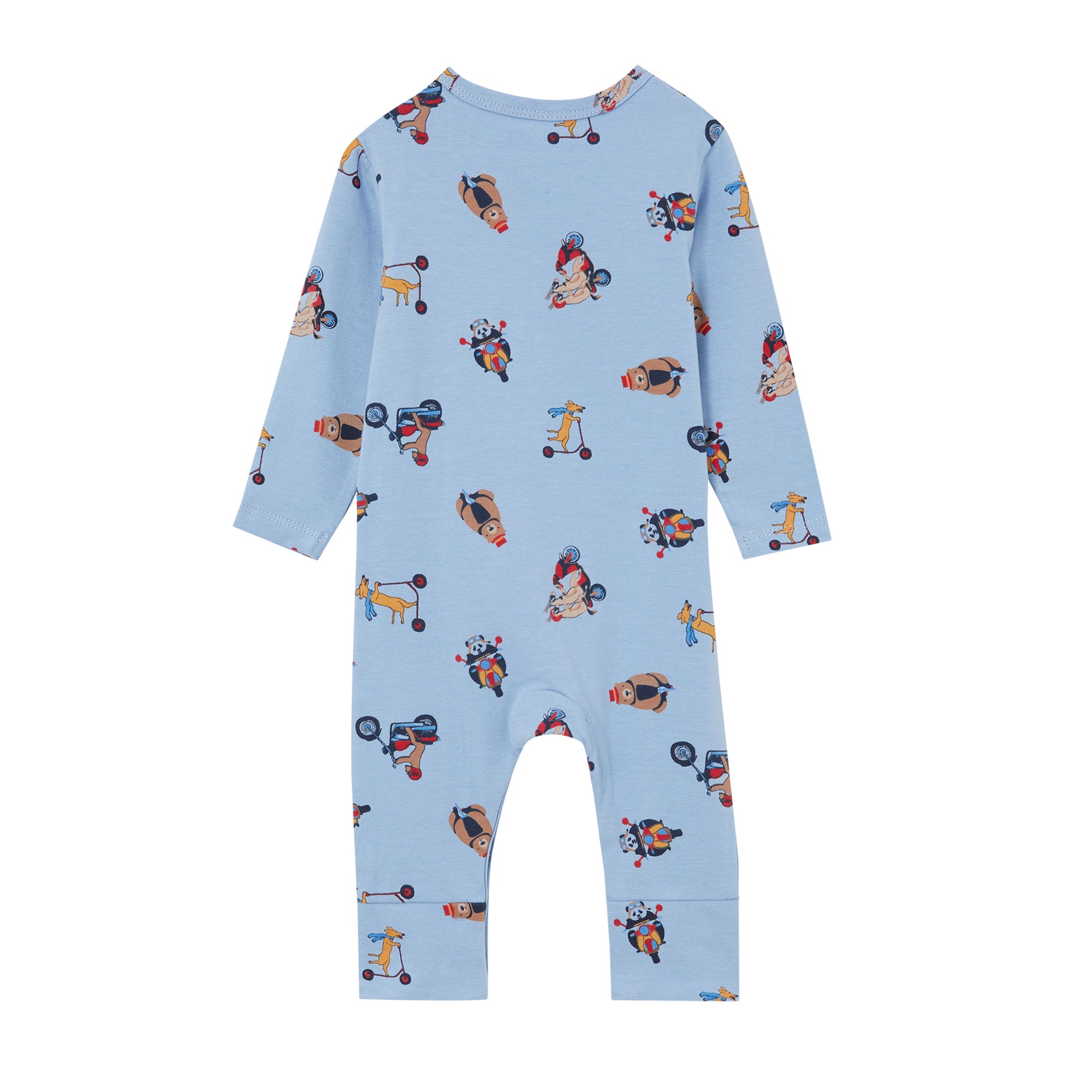 Milky Footless Romper - Cruising