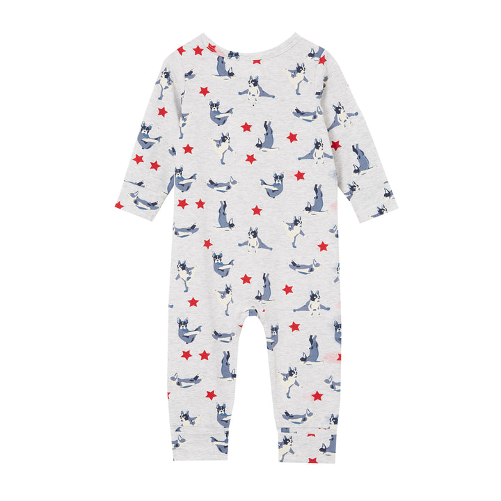 Milky Zip Romper - Downward Dog