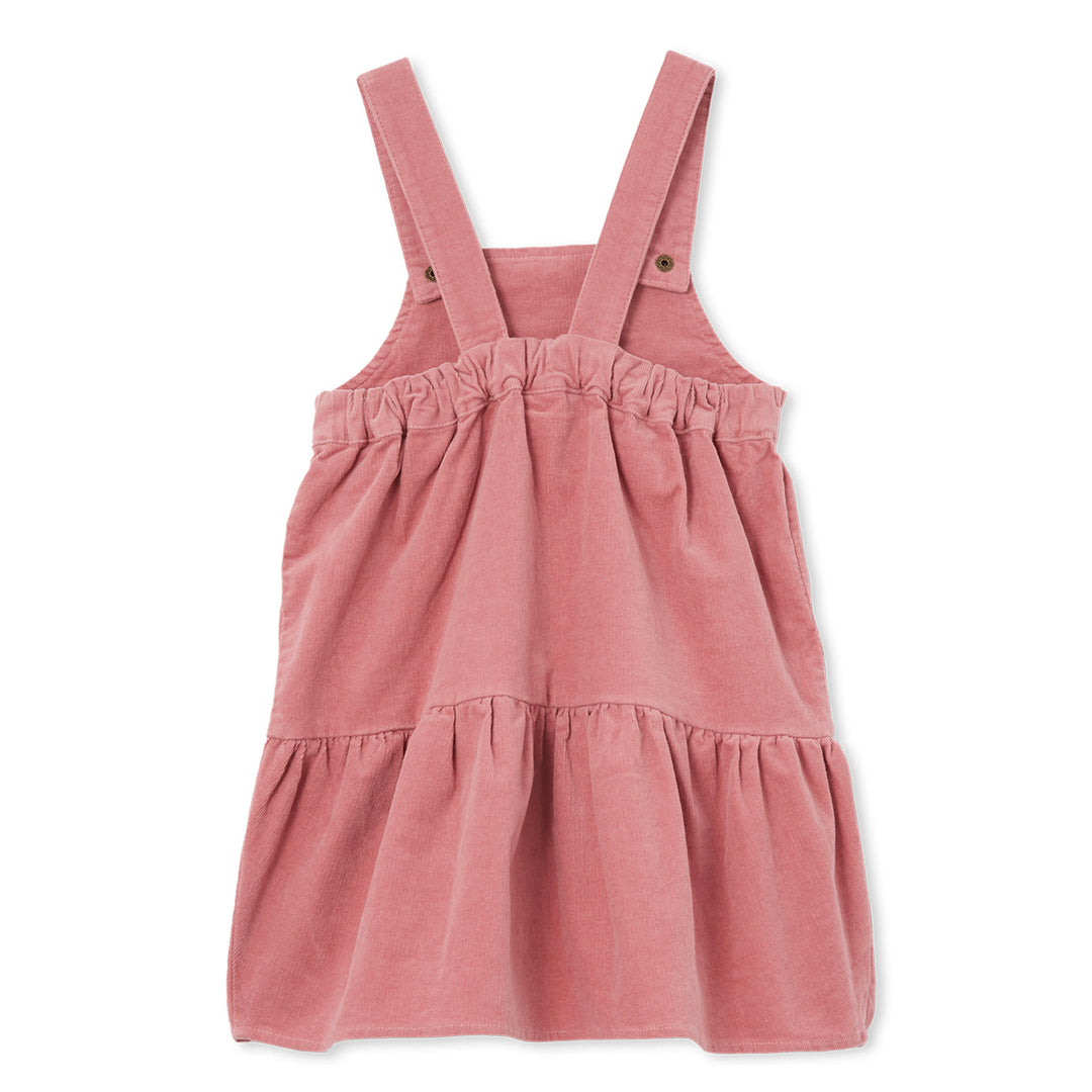 Milky Pinafore - Dusty Pink Cord