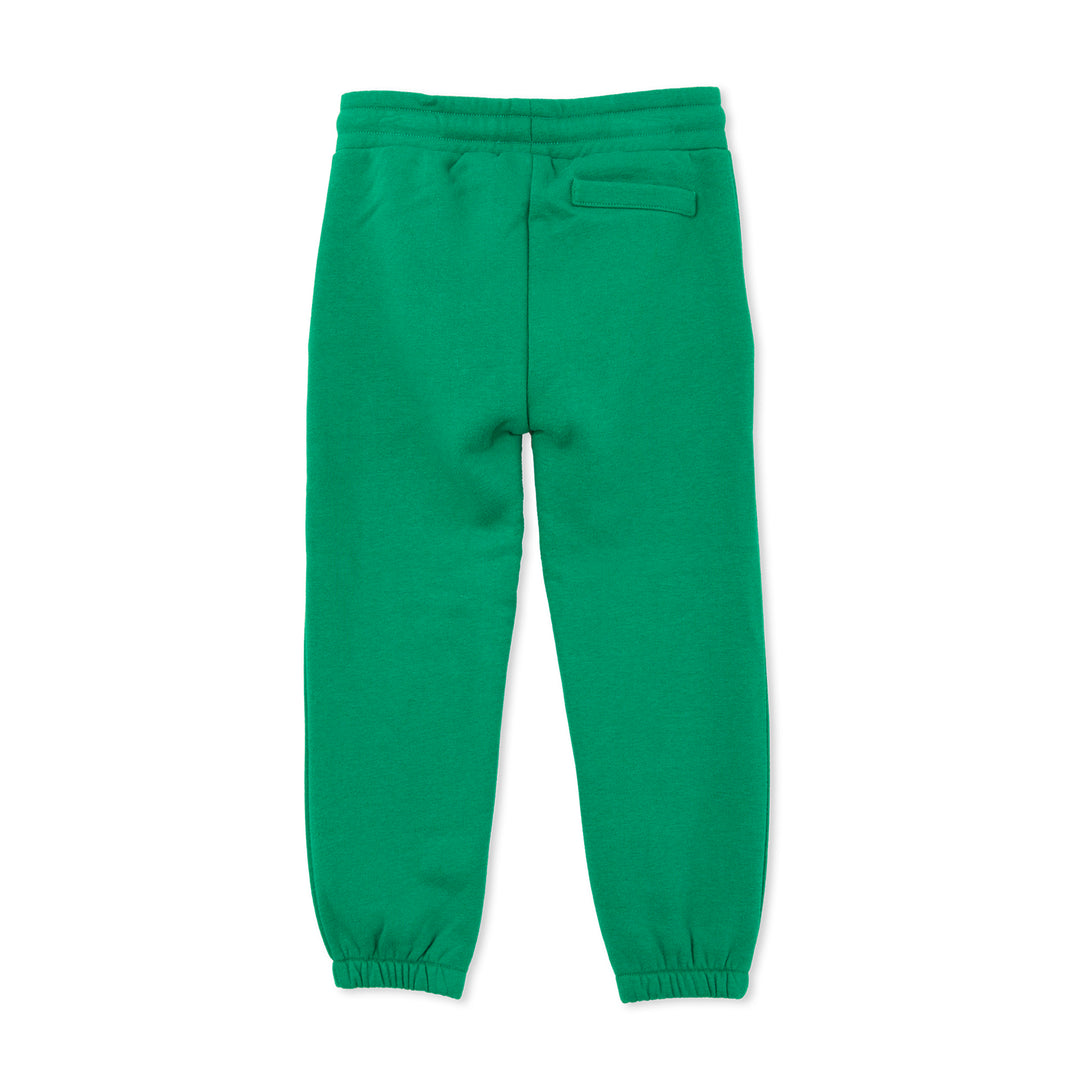 Milky Fleece Trackies - Green