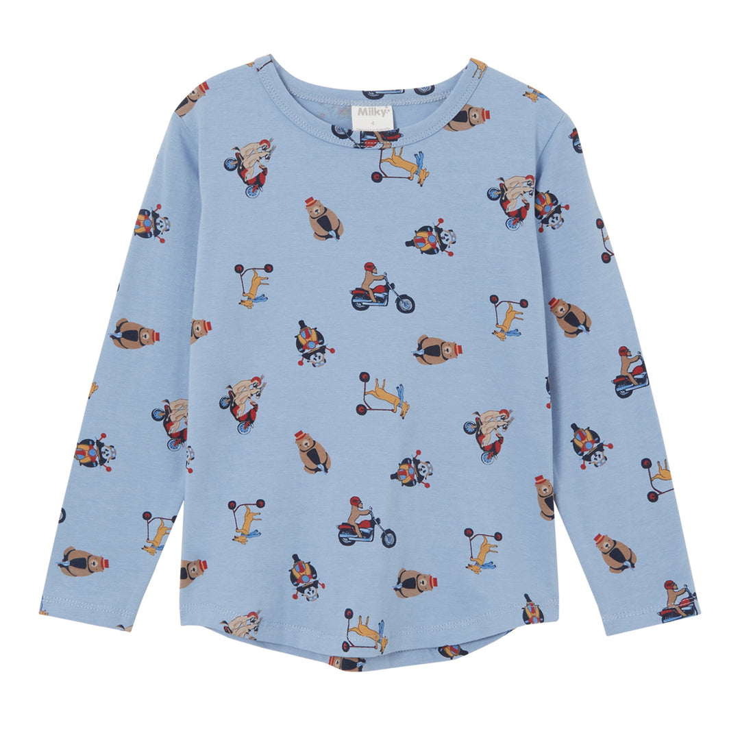 Milky Long Sleeve Tee - Cruising