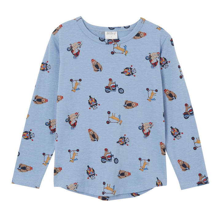 Milky Long Sleeve Tee - Cruising
