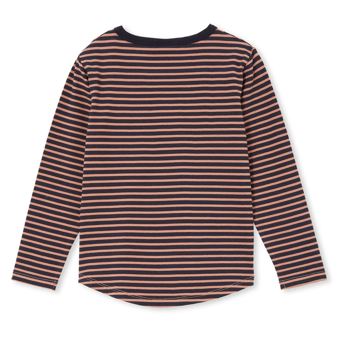 Milky Long Sleeve Tee - Stripe