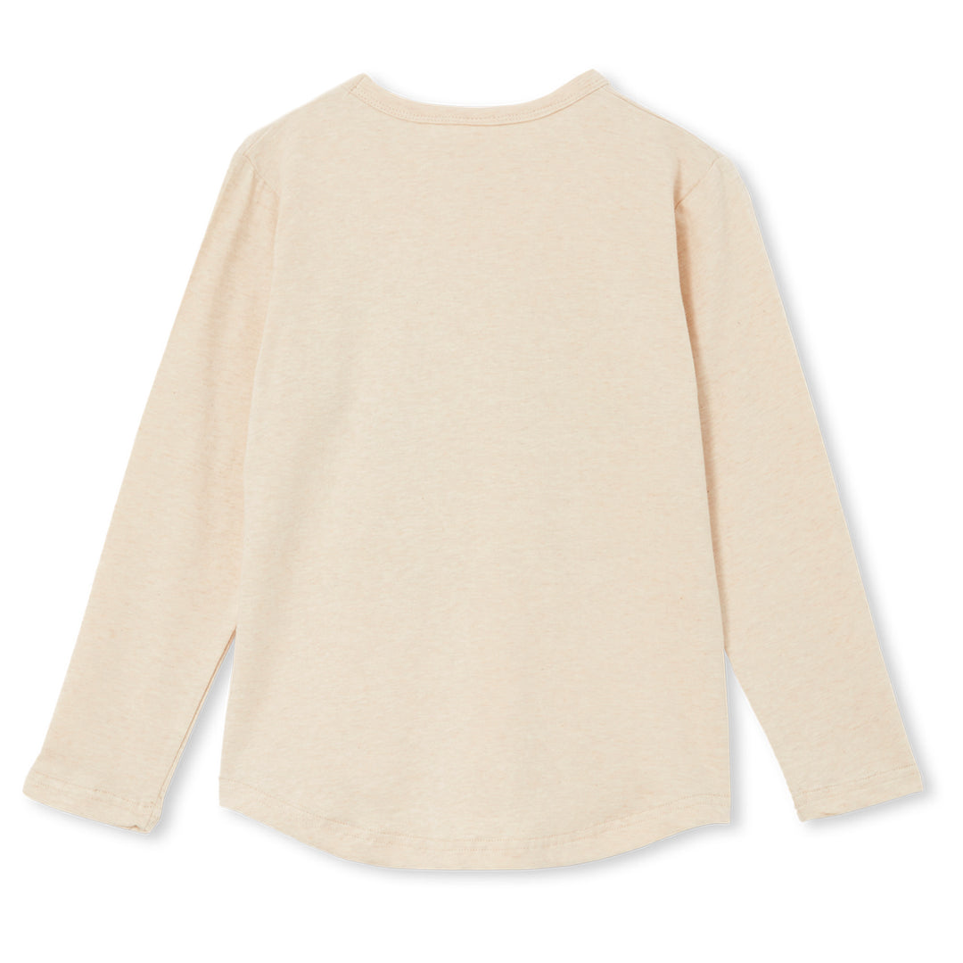 Milky Long Sleeve Tee - Safari