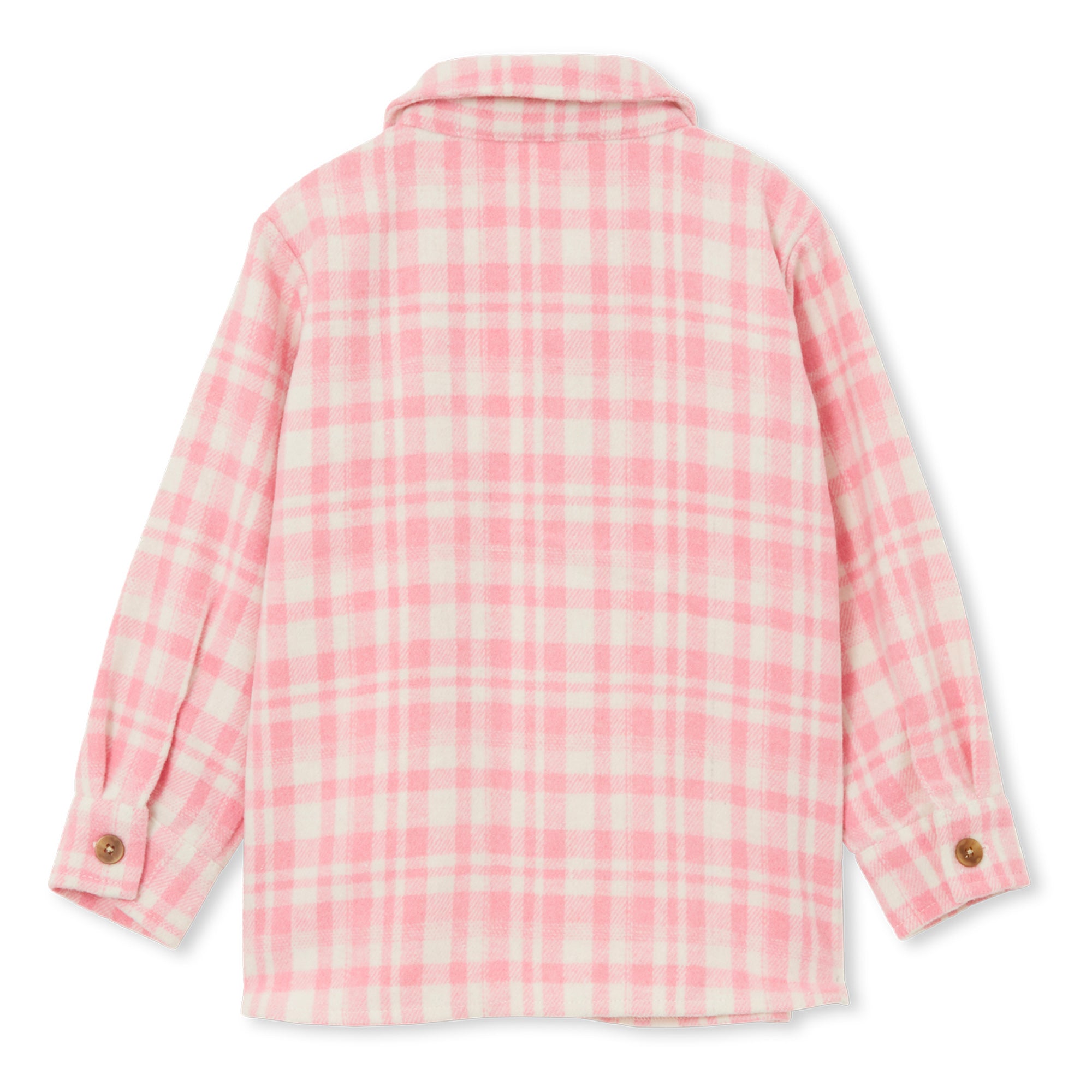 Milky Overshirt - Pink Check