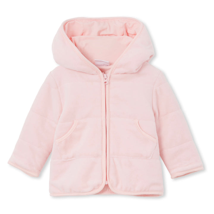 Milky Velour Baby Jacket - Pastel