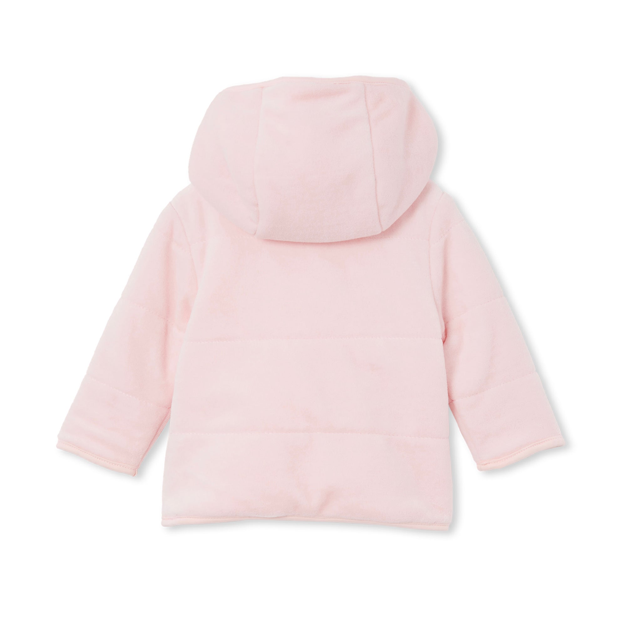 Milky Velour Baby Jacket - Pastel