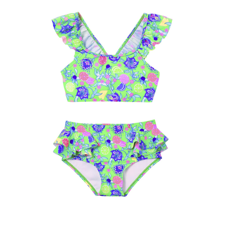 Milky Peacock Bikini - Peacock Green