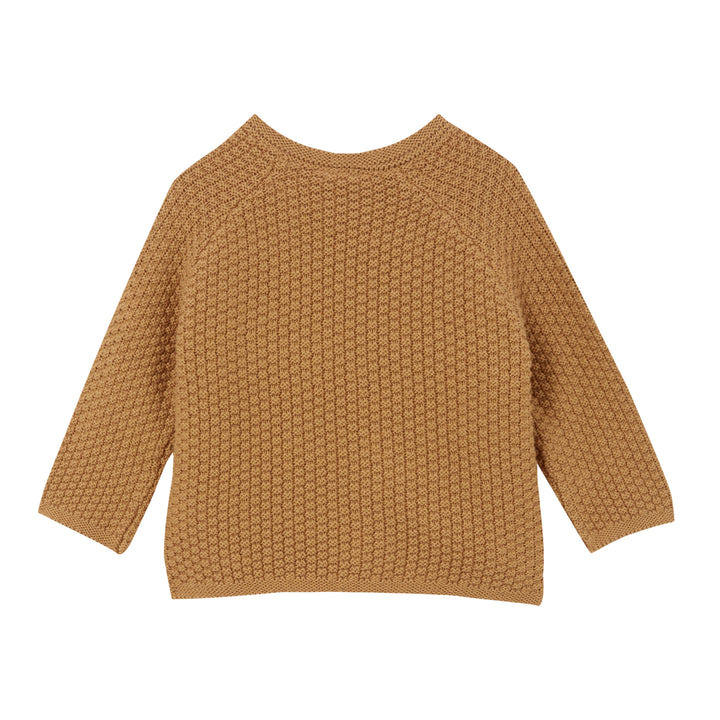 Milky Baby Knit Cardigan - Cinnamon