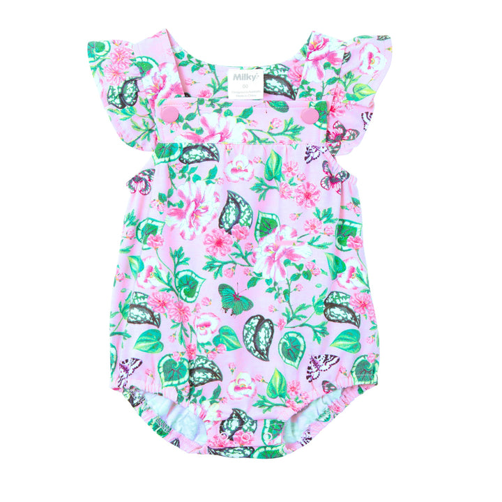 Milky Butterfly Playsuit