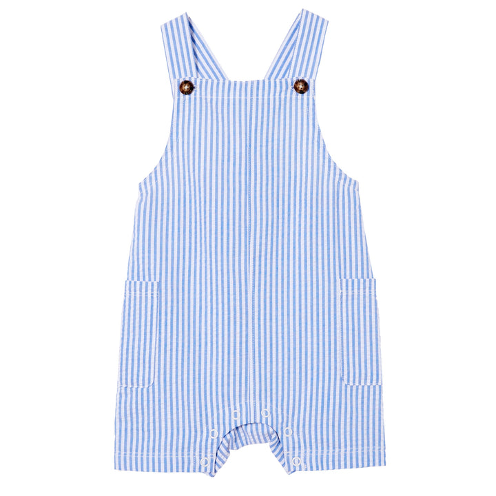 Milky Yacht Stripe Overall - Blue Stripe