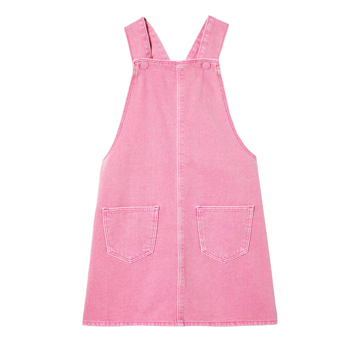 Milky Pink Denim Pinni - Pink