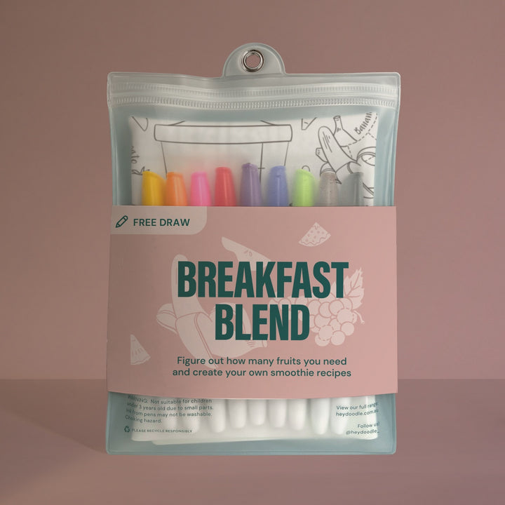 Hey Doodle Mat - Breakfast Blend | DRW