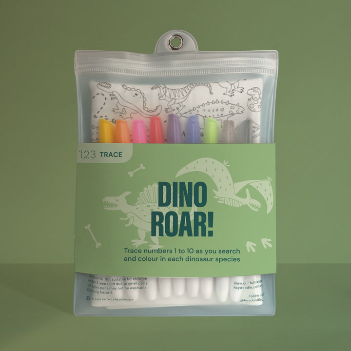 Hey Doodle Mat - Dino Roar | 123