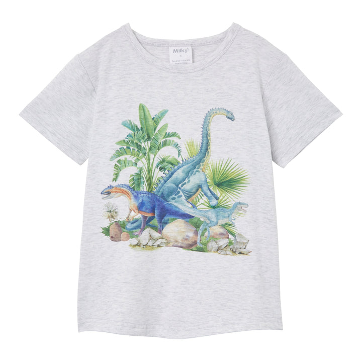 Milky Dinosaur Jungle Tee