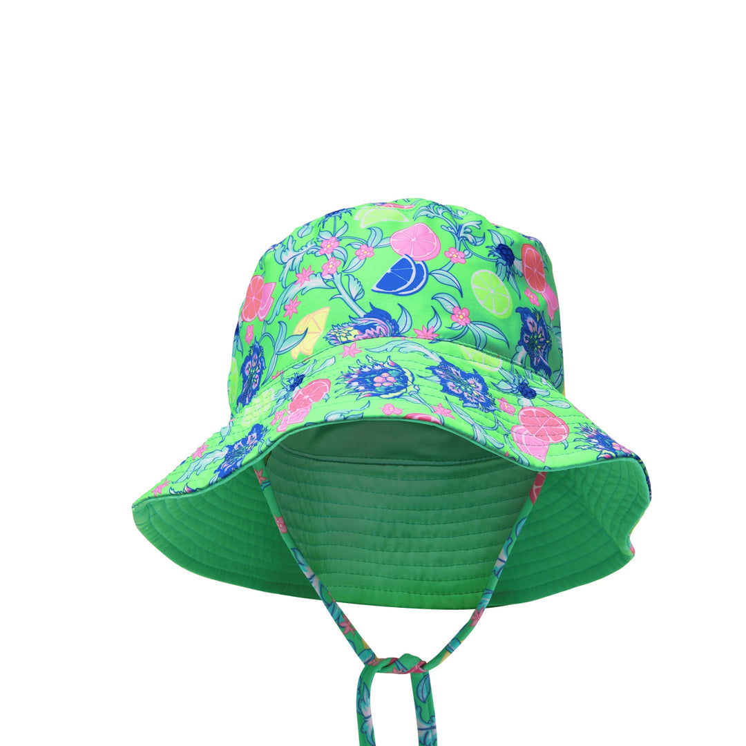 Milky Peacock Swim Hat - Peacock Green