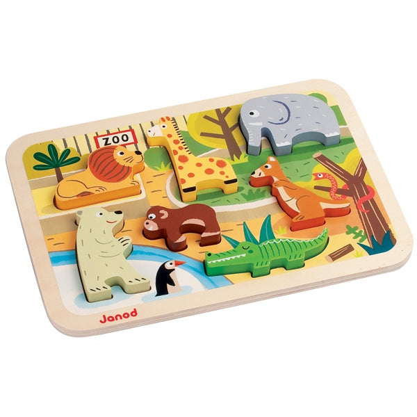 Janod - Zoo Chunky Puzzle