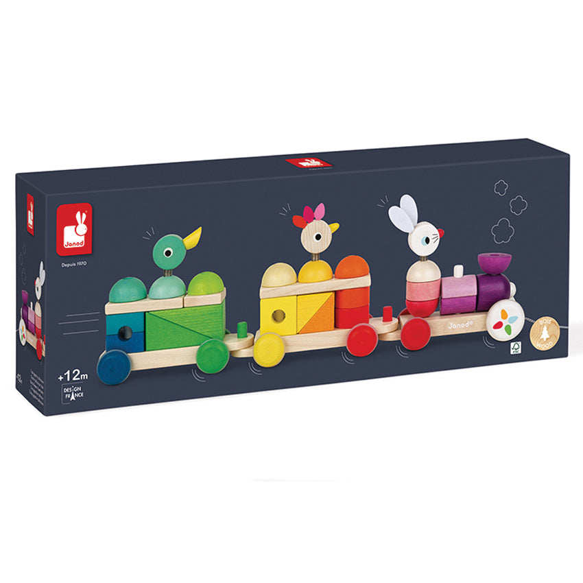 Giant Multicolour Train