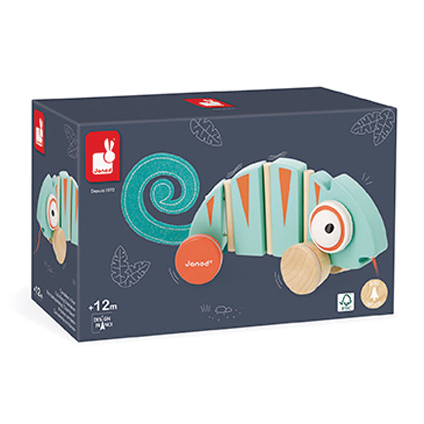 Tropik Pull Along Chameleon