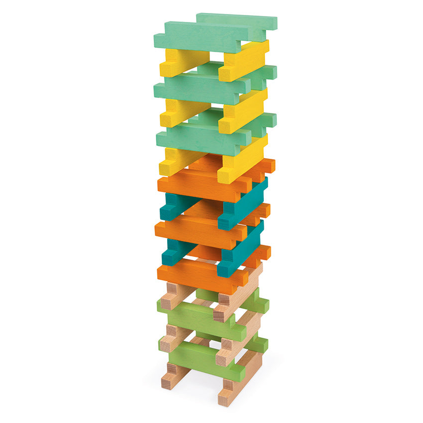 Janod - 60 Piece Connecting Blocks
