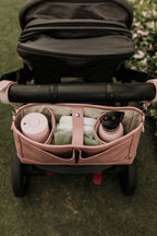 Stroller Organiser - Dusty Rose