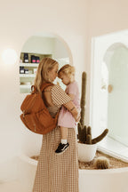 Nappy Backpack - Nylon Ochre/Gold