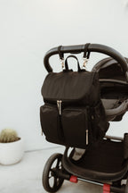 Nappy Backpack - Nylon Black/Gold