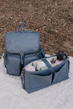 Nappy Backpack - Stone Blue