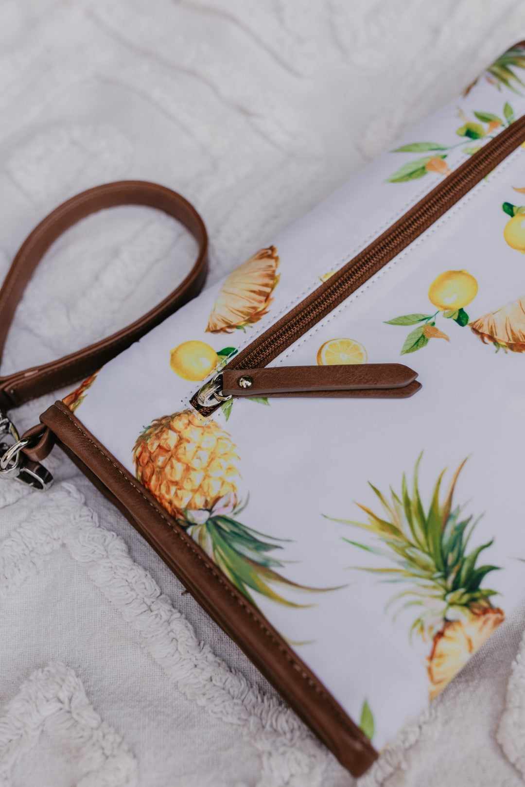 Change Clutch - Pineapple/Tan