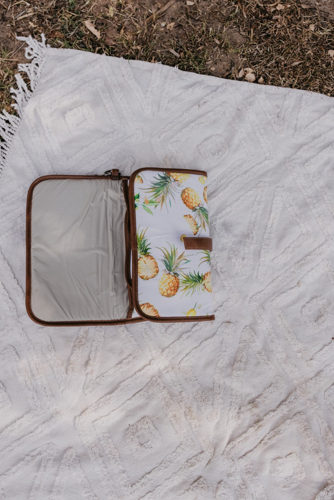 Change Clutch - Pineapple/Tan