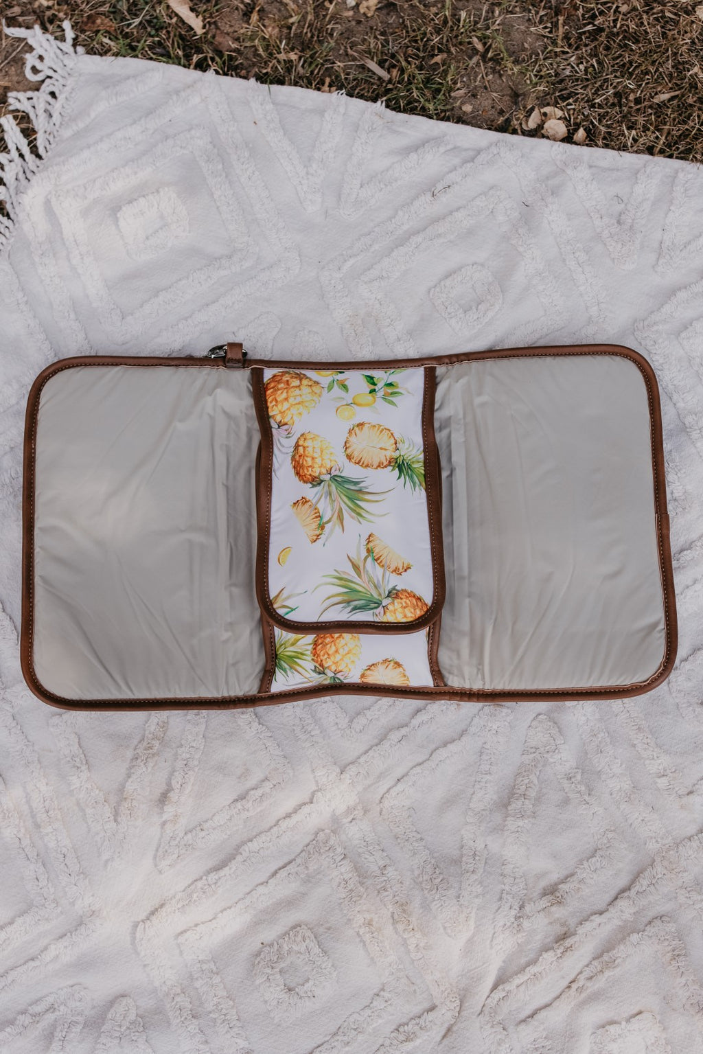 Change Clutch - Pineapple/Tan
