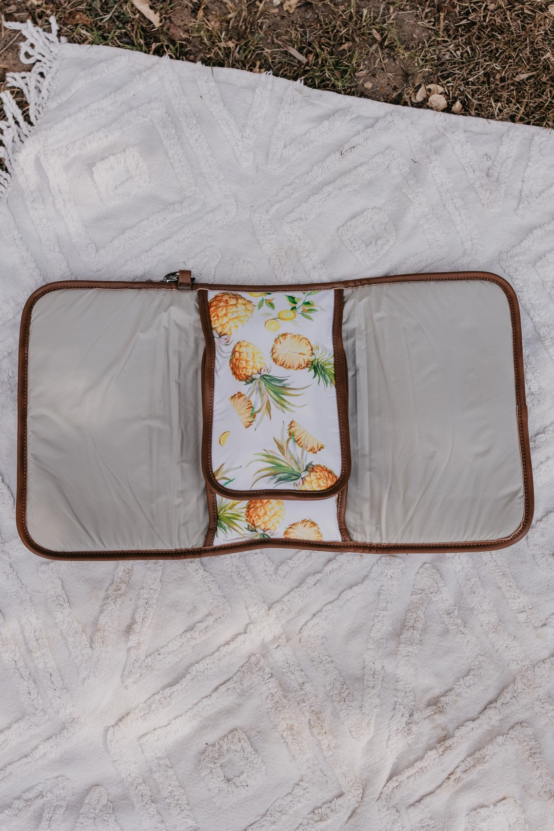 Change Clutch - Pineapple/Tan