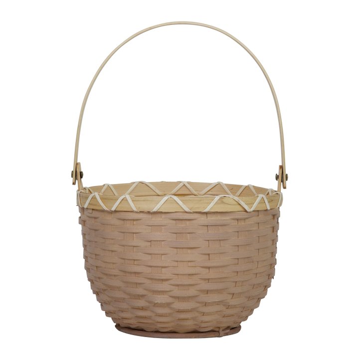 Olli Ella Blossom Basket Small - Light Grey