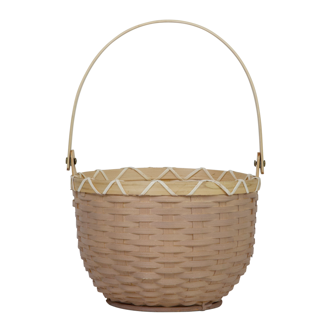 Olli Ella Blossom Basket Small - Light Grey