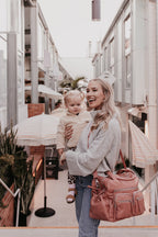 Carry All Nappy Bag - Dusty Rose