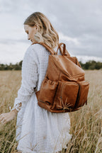 Nappy Backpack - Tan
