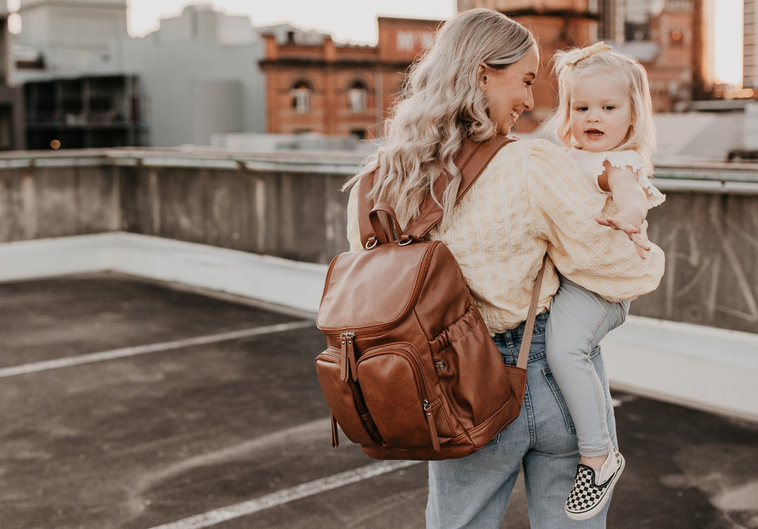 OiOi Nappy Backpack - Tan