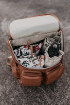 Nappy Backpack - Tan