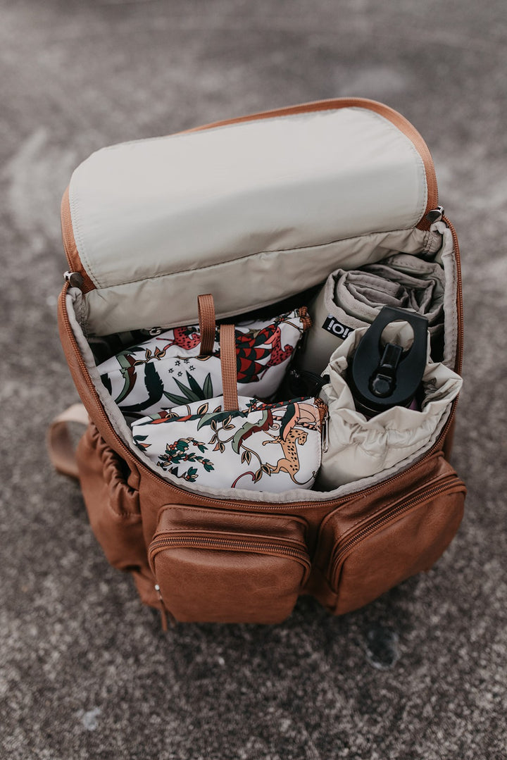 OiOi Nappy Backpack - Tan