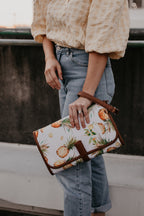 Change Clutch - Pineapple/Tan