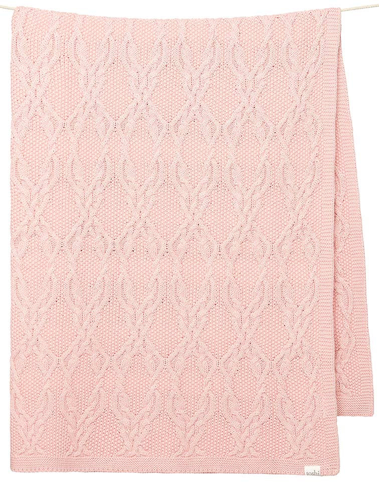 Toshi Organic Blanket - Bowie / Cashmere