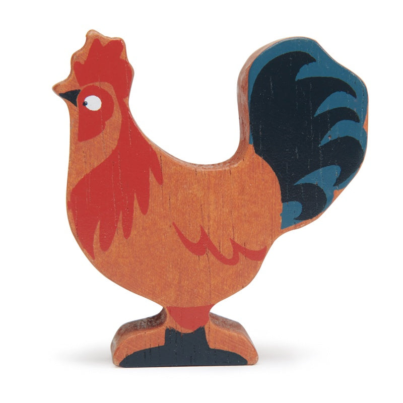 Wooden Farmyard Animal - Rooster